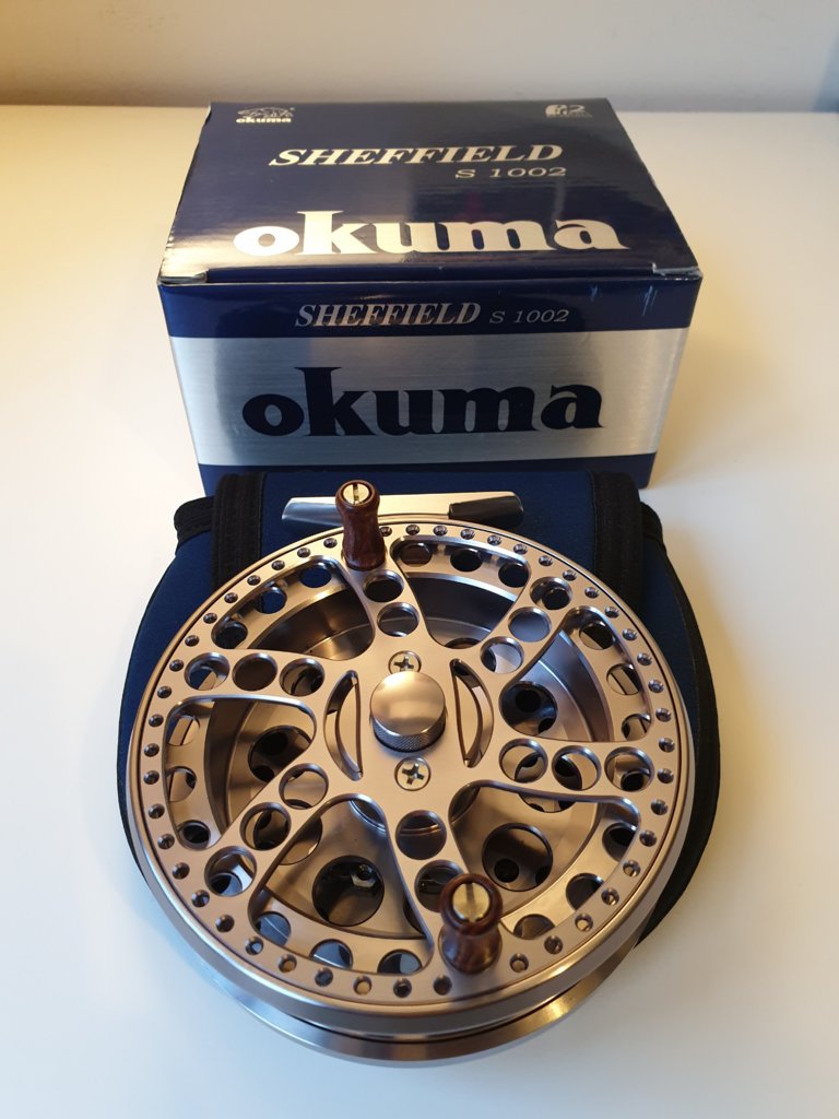 Reduced - Okuma sheffield s1002 centrepin, unused condition