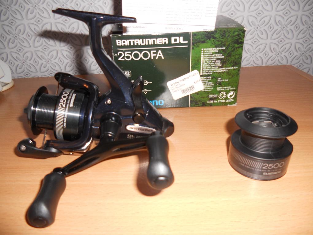 Shimano Baitrunner DL FA Reel