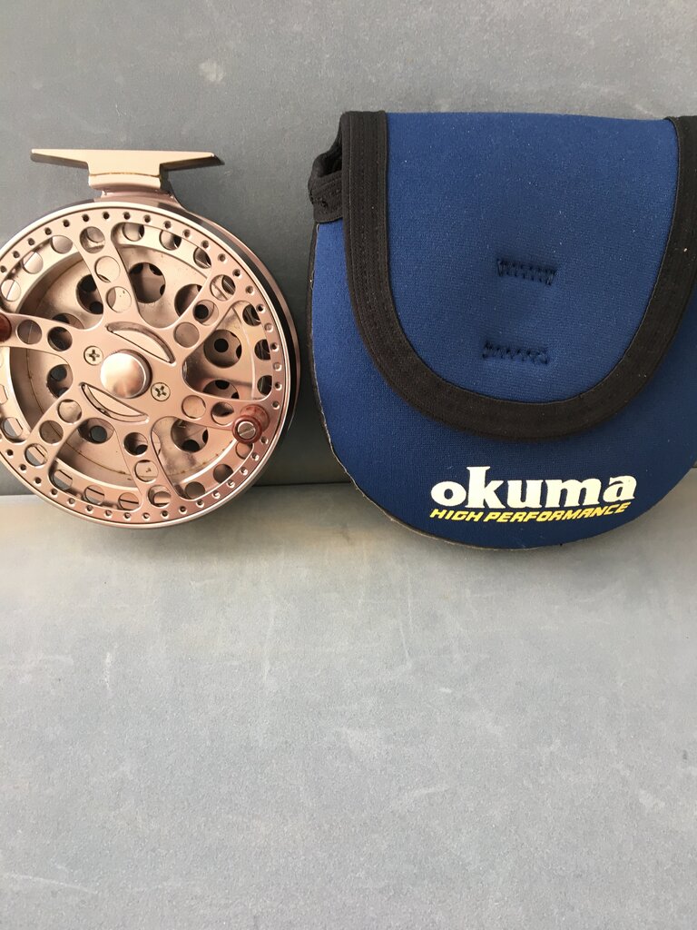 Okuma Sheffield and Okuma Aventa VT1002 Centrepin Reels for Sale