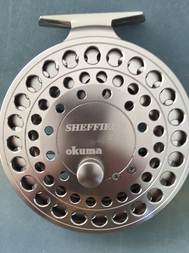 Sheffield Okuma S1002 Centerpin Fishing Reel with