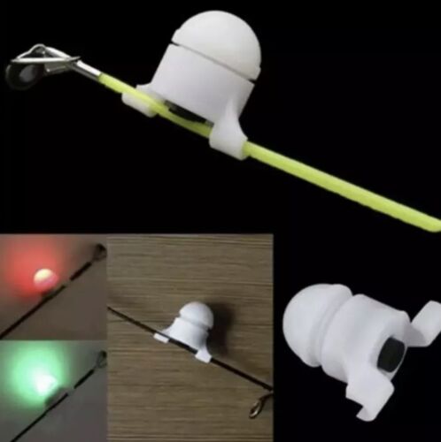 2pcs Sea Fishing Led Rod Tip Night Light Strike Alert Glow Warning Lights